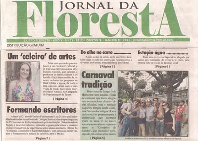 Jornal da Floresta – Janeiro de 2013
