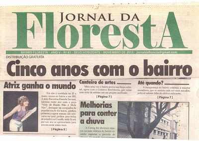Jornal da Floresta – Novembro de 2013